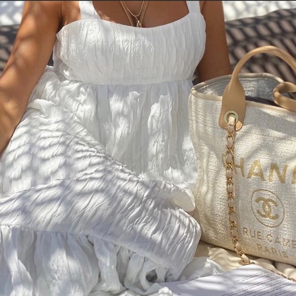 ZARA VOLUMINOUS TEXTURED WEAVE DRESS - Picture 2 of 10